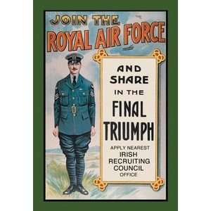 Join the Royal Air Force   Paper Poster (18.75 x 28.5 
