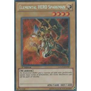  Yu Gi Oh   Elemental HERO Sparkman   Legendary Collection 