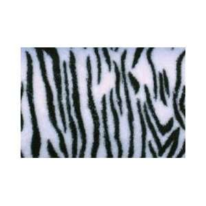   EHT005 66x90 Plush Micro Fleece Blanket   Zebra Print: Home & Kitchen