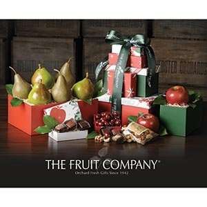 The Fruit Company® Holiday 5 box Tower:  Grocery & Gourmet 