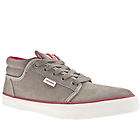 converse silo mid mens grey suede sports trainers branch309 