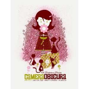    Camera Obscura Concert Poster by Methane Studios: Everything Else