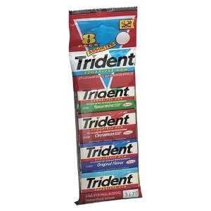  CDB61510   Trident Gum, Assorted Flavors, 2 Each Flavor, 8 