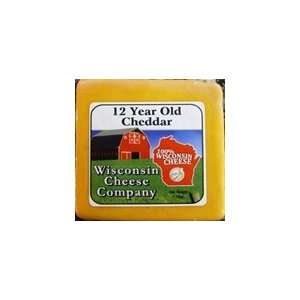 12 Year Old Yellow Cheddar Cheese: Grocery & Gourmet Food