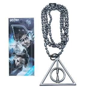  Harry Potter Deathly Hallows Logo Necklace Prop (Free 