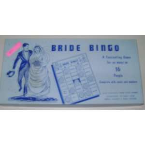  Bride Bingo: Everything Else