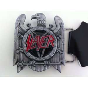   and Licensed Slayer Music Group Band Belt Buckle 