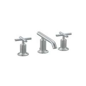  Kohler K 14410 3 G Widespread Lavatory Faucet w/Low Cross 