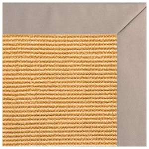  Bambu Sisal Rug with Silver Designer Cotton Binding 