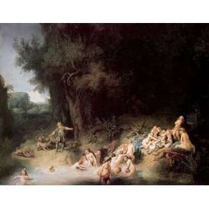  of Diana with Nymphs and Story of Actaeon and Calis: Home & Kitchen
