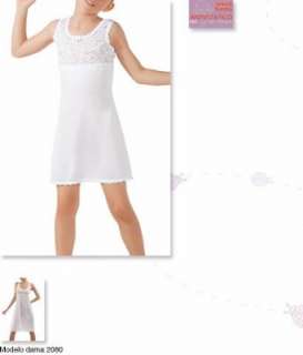  Ilusion Girls Antistatic Full Slip with Lacy Details 