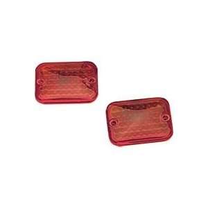 DRAG SPECIALTIES FM1 MARKER LIGHT REPLACEMENT LENS (RED 