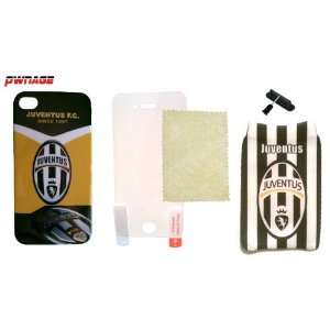 Juventus FC iPhone 4 & 4s Case (Design #2) + 5x Accessories (Pwnage)