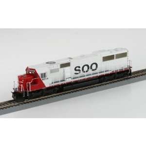  HO RTR SD60 SOO/Red & White #6014 Toys & Games