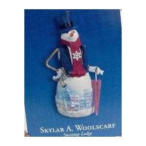  Skylar Woolscarf Snowtop Lodge 2005 Hallmark Ornament 