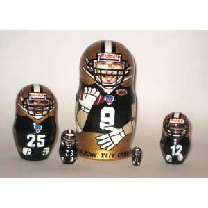  New Orlean Saints NFL Football or any team Russian Nesting 