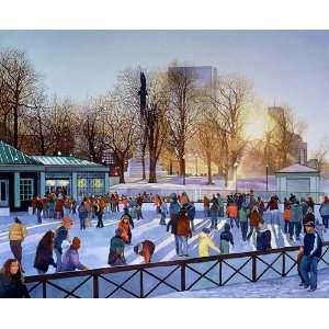  Holiday Card   Boston Frog Pond: Health & Personal Care
