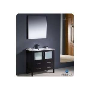 Fresca FVN6236LO UNS 36 Modern Bathroom Vanity w/ Undermount Sink