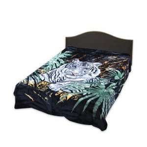  White Tiger Queen Size Blanket: Sports & Outdoors