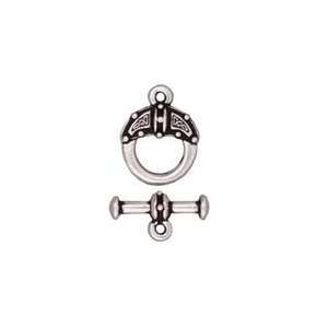  TierraCast Antique Silver (plated) Celtic Toggle Clasp 