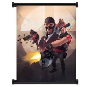  Team Fortress 2 Game Fabric Wall Scroll Poster (16x21 