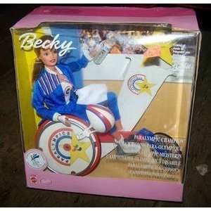  Becky Barbies Friend Paralympic Champion Sydney 2000 