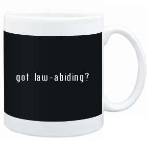 Mug Black  Got law abiding?  Adjetives  Sports 