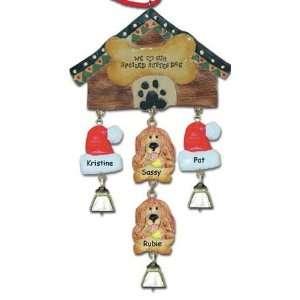  Cocker Spaniel Dog Christmas Ornament: Home & Kitchen