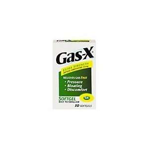  Gas X Softgels Extra Strength Size: 10: Health & Personal 