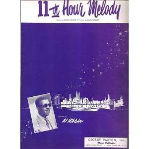  Sheet Music 11th Hour Melody Al Hibbler 135 Everything 