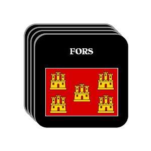  Poitou Charentes   FORS Set of 4 Mini Mousepad Coasters 