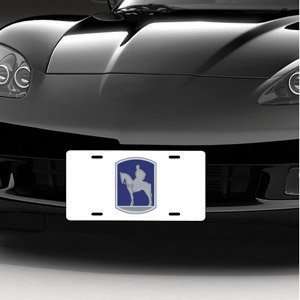  Army 116th Infantry Brigade LICENSE PLATE: Automotive