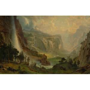  Domes of Yosemite, Circa 1870, by Albert Bierstadt