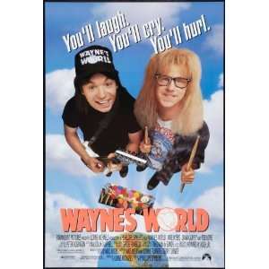  Waynes World Movie Poster #01 24x36in: Home & Kitchen