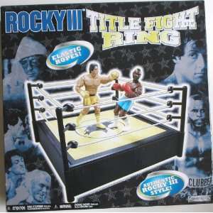  Title Fight Ring   Rocky III Toys & Games