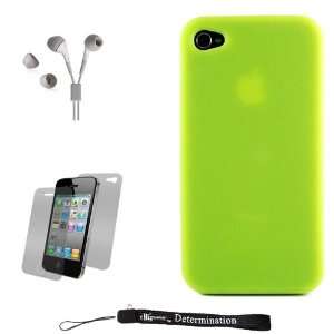  Green Smooth Durable Protective Silicone Skin Cover Case 