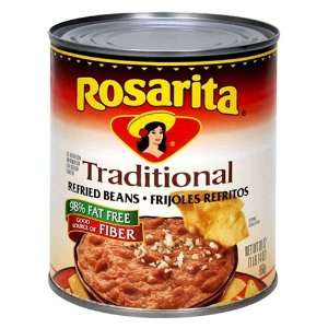 Rosarita Refried Beans   Traditional  Grocery & Gourmet 
