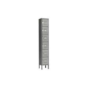  Six Tier Republic Locker 12x12x12 6 Door Ready To Assemble 