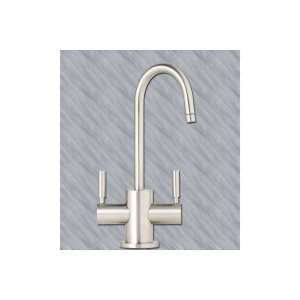   Faucet, Contemporary C spout, Hot & Cold 1400 HC CHB: Home Improvement