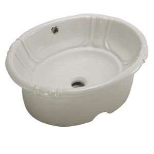   1495 CBN Bone Amelia 20 Self Rimming Bathroom Sink 1495 Home