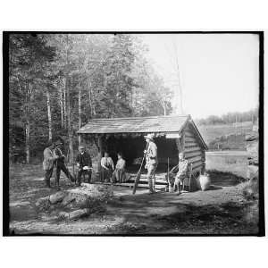  An Open camp in the Adirondacks