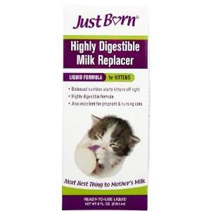 Just Born Highly Digestible Milk Replacer for Kittens (Liquid)   27 x 