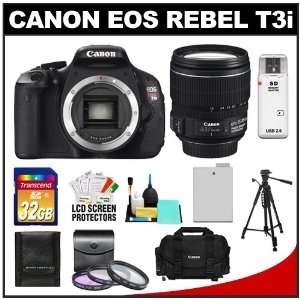  EOS Rebel T3i 18.0 MP Digital SLR Camera Body with 15 85mm IS USM 