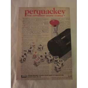  PERQUACKEY: The Different Word Game: Everything Else