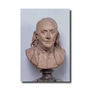   : Bust Of Benjamin Franklin 170690 1778 Giclee Print: Home & Kitchen