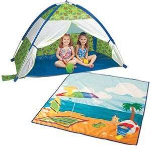   Under The Sea Beach Cabana and Beach Mat (19501) 