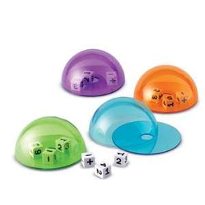  6 Pack LEARNING RESOURCES DICE DOMES: Everything Else