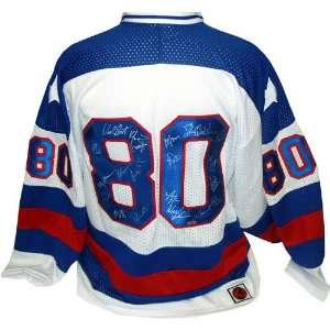 1980 USA Hockey Autographed Jersey: Sports & Outdoors