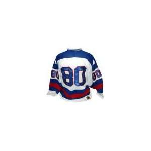  1980 USA White Hockey Jersey: Sports & Outdoors