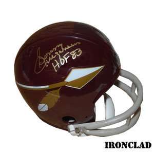  Autographed Redskins 65 69 Throwback Mini Helmet w/ HOF 83 Incs 